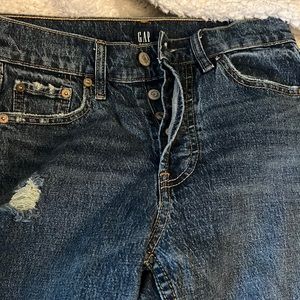 Gap highrise, ripped buttoned jeans or (bundle 3 for 40$).